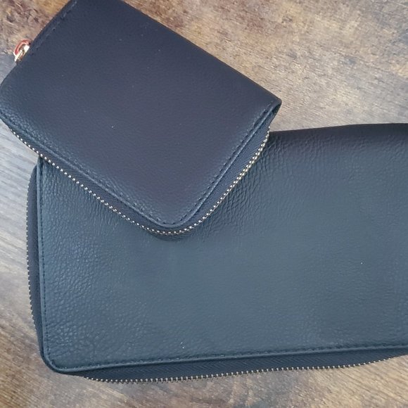 Black Wallet Set - Picture 3 of 3